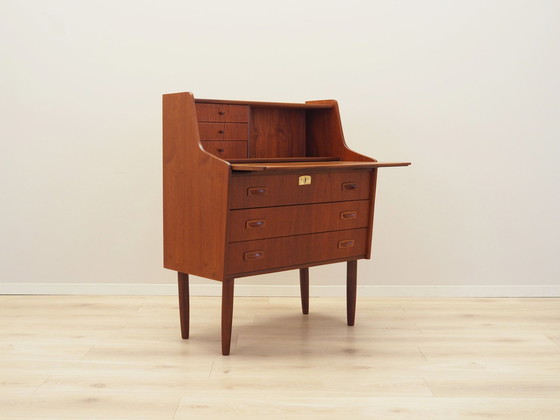 Image 1 of Sekretär aus Teakholz, Dänisches Design, 1970er Jahre, Produktion: Dänemark