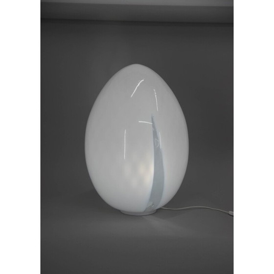 Image 1 of Riesige Eierlampe aus Muranoglas, Italien 2000er Jahre