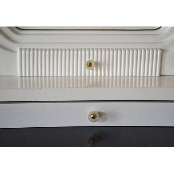 Image 1 of Vintage leuchtender Schminktisch mit Spiegel von Fonte del Mobile 1970