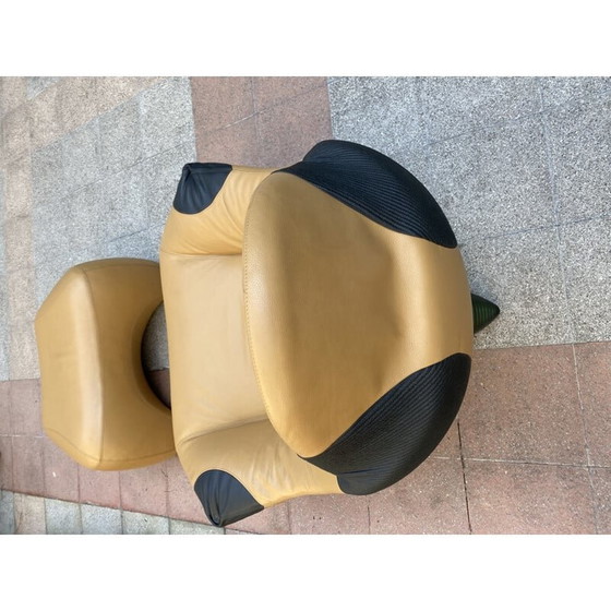 Image 1 of Vintage Marc Sadler Sessel und Ottomane von Cassina 1997s