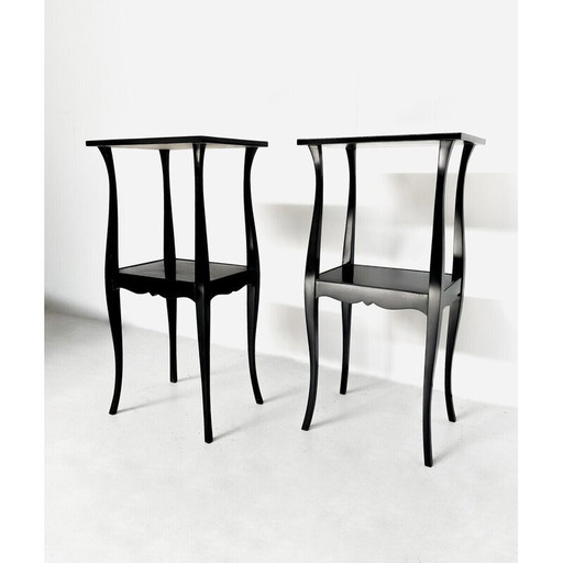 Paar Vintage-Beistelltische