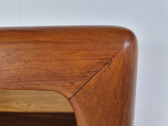 Image 1 of HP Hansen Made in Denmark Highboard aus Teakholz, 1960er Jahre