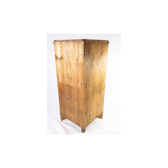 Image 1 of Vintage großen späten Reich Mahagoni-Eckschrank 1840er Jahre