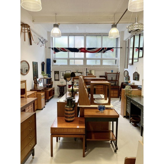 Image 1 of Das letzte Abendmahl – Vintage-Druck eines christlichen deutschen Künstlers aus den 1930er Jahren, gerahmt