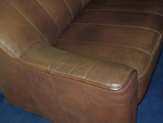 Image 1 of De Sede Ds44 3-Sitzer Sofa in Büffelleder, Schweiz 1970S