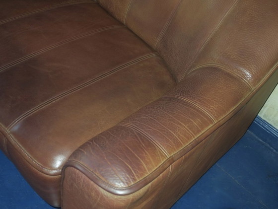 Image 1 of De Sede Ds44 3-Sitzer Sofa in Büffelleder, Schweiz 1970S