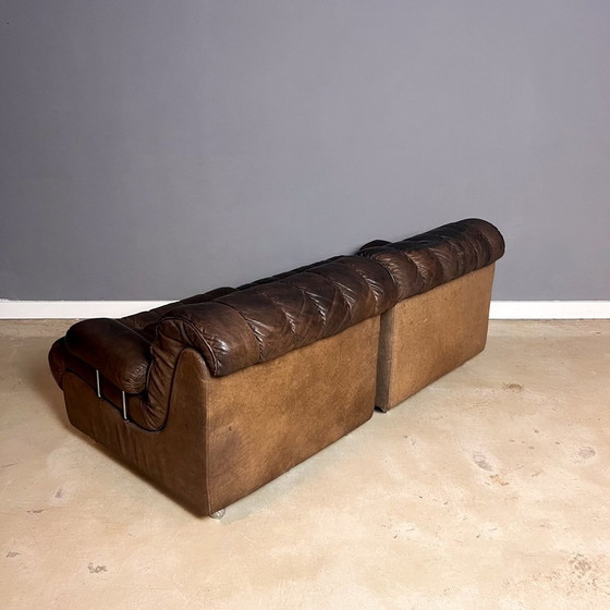Image 1 of Modulares 2-Sitz-Sofa in Patina Patchwork