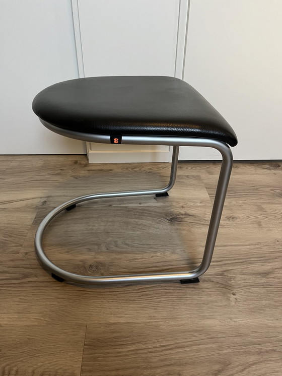 Image 1 of Gebr. van der Stroom Niederländische Originale, Modell 412 Fußhocker
