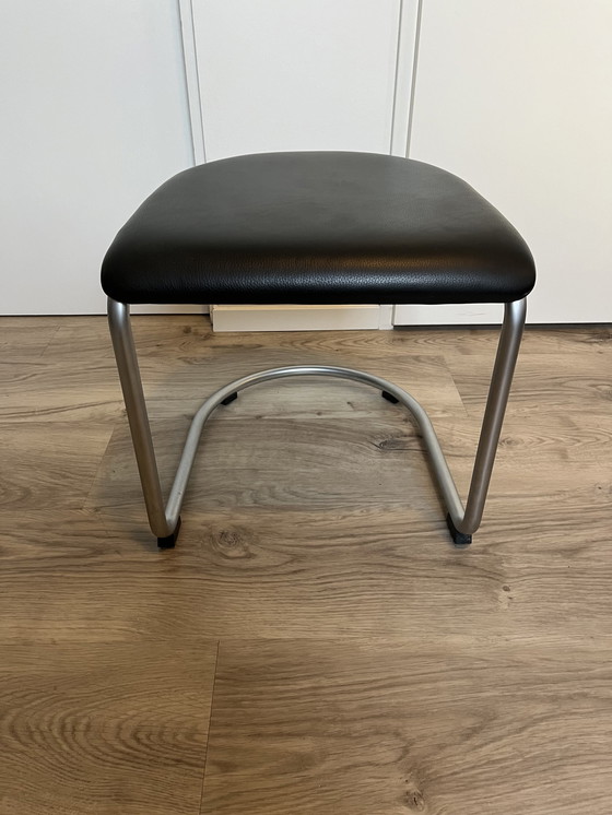 Image 1 of Gebr. van der Stroom Niederländische Originale, Modell 412 Fußhocker