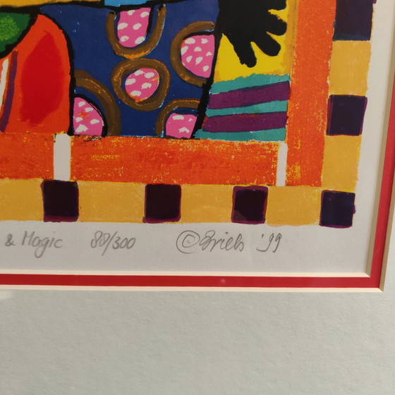 Image 1 of Clemens Briels - Wisdom & Magic Siebdruck