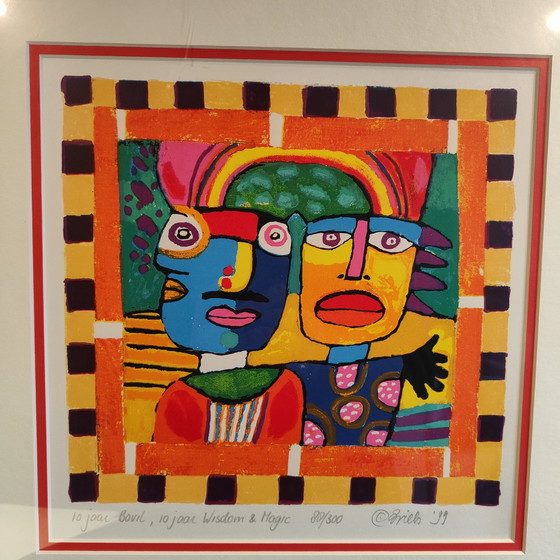 Image 1 of Clemens Briels - Wisdom & Magic Siebdruck