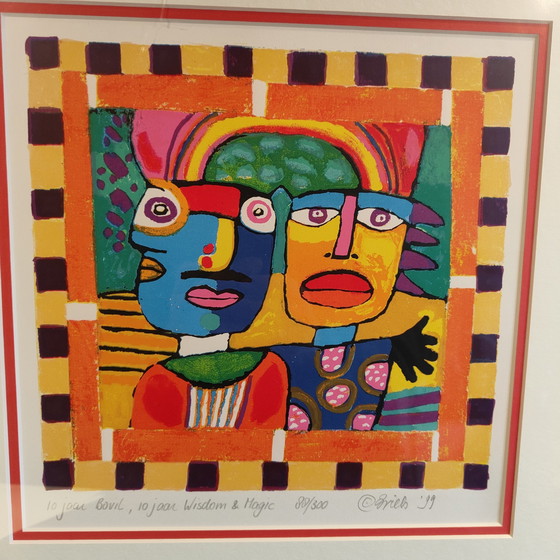 Image 1 of Clemens Briels - Wisdom & Magic Siebdruck