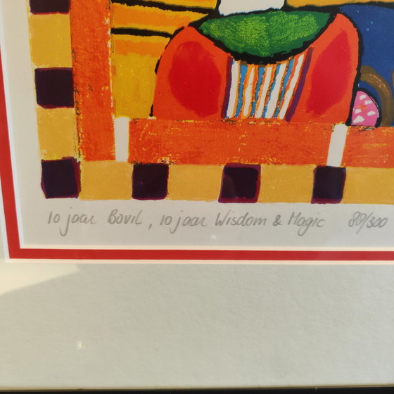 Image 1 of Clemens Briels - Wisdom & Magic Siebdruck