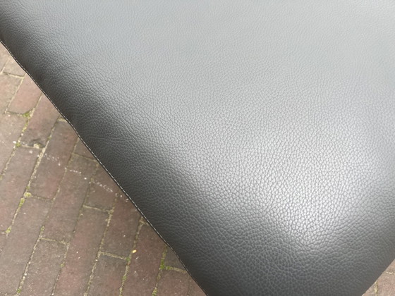 Image 1 of Leolux Cece Hocker Grau Leder