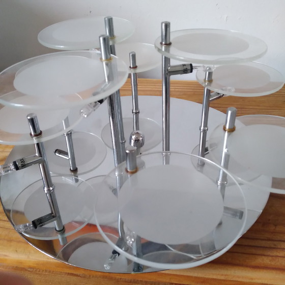 Image 1 of Design -Lampe der 1980er Jahre, Pladondierre