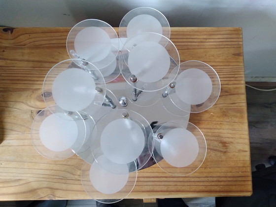 Image 1 of Design -Lampe der 1980er Jahre, Pladondierre