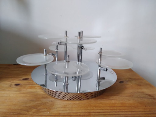 Design -Lampe der 1980er Jahre, Pladondierre