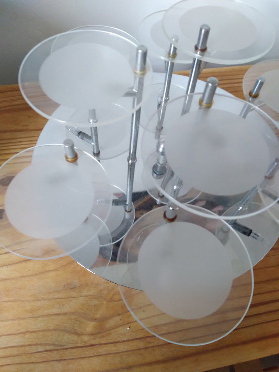 Image 1 of Design -Lampe der 1980er Jahre, Pladondierre