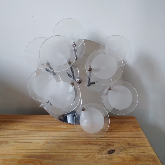 Image 1 of Design -Lampe der 1980er Jahre, Pladondierre