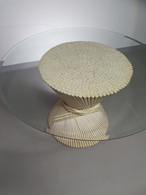 Image 1 of McGuire Sheaf Of Wheat Bambus-Esstisch