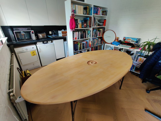 Image 1 of Design Esstisch Maroeska Metz mit 6 Geigenstühlen