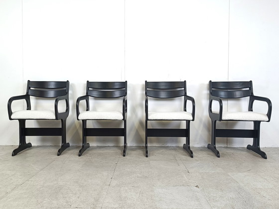 Image 1 of 4x Esszimmerstühle aus der Mid century