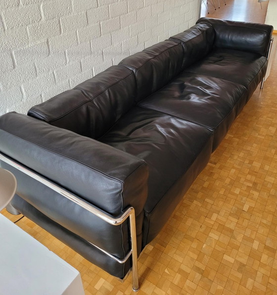 Image 1 of Le Corbusier, Cassina, LC3 3-Sitzer-Sofa
