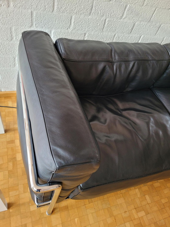 Image 1 of Le Corbusier, Cassina, LC3 3-Sitzer-Sofa