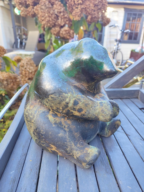 Image 1 of Vintage Tony Evans Skulptur Bär
