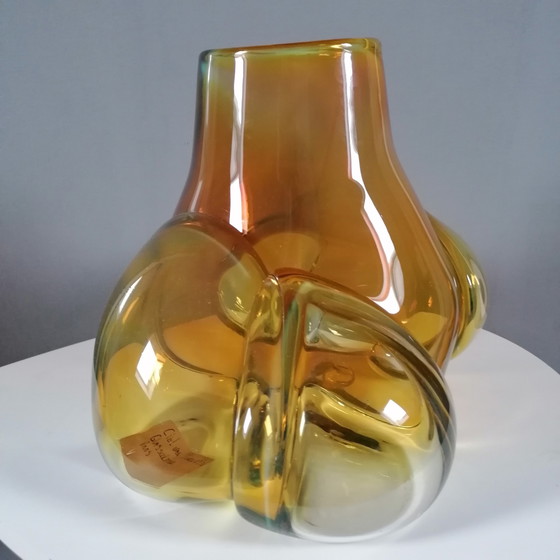 Image 1 of Ciel van Dooren Studio De Oude Horn Leerdam Vase, Kunstglaswaren