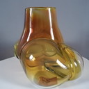Ciel van Dooren Studio De Oude Horn Leerdam Vase, Kunstglaswaren