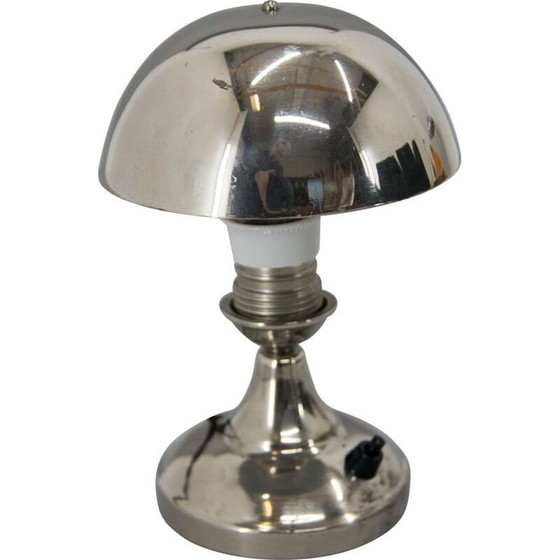 Image 1 of Vintage Art Deco Nachttischlampe mit verstellbarem Schirm, 1930
