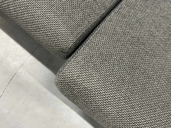 Image 1 of Leolux Paian 3 Sitzer Sofa blau Leder Stoff