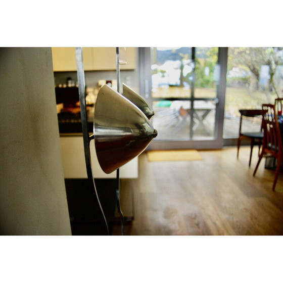 Image 1 of Vintage Art Deco Schaufensterpuppe auf Füßen aus Stahl und Aluminium von René Herbst für Siegel, 1930