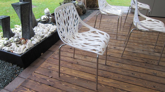 Image 1 of Italienischer Design Stuhl für Terrasse-Wohnzimmer-Büro.neu!