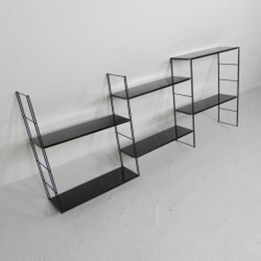 Modulares Wandregal, Hängeschrank, 1960er Jahre