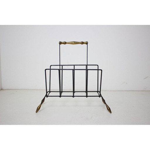 Mid-Century Zeitungsständer, 1970er Jahre