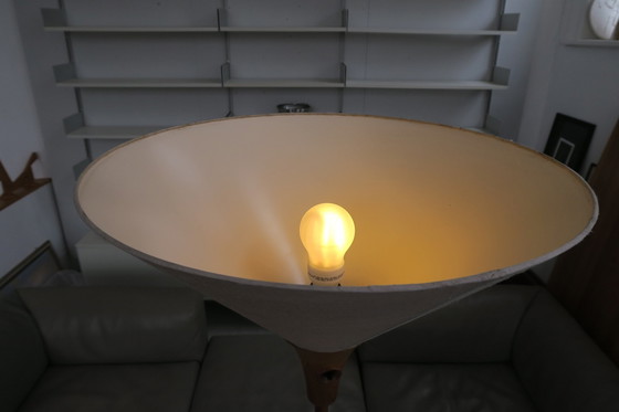 Image 1 of Seltene Stehlampe in Teakholz aus Dyrlund, Dänemark, 70S