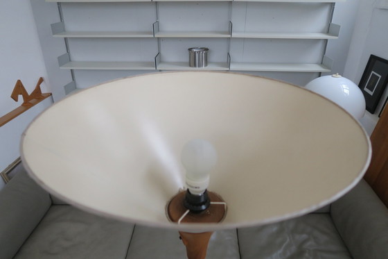 Image 1 of Seltene Stehlampe in Teakholz aus Dyrlund, Dänemark, 70S