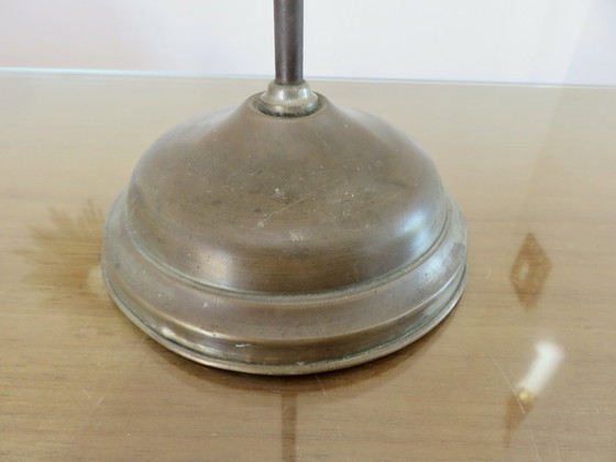 Image 1 of Juwelier Lampe, Jugendstil, Messing vernickelt, Frankreich, 20er Jahre 30