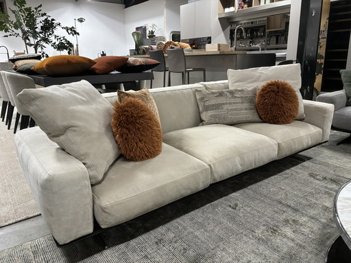 Flexform Softdream 94x235 in Stoff Tatami Sand / beige