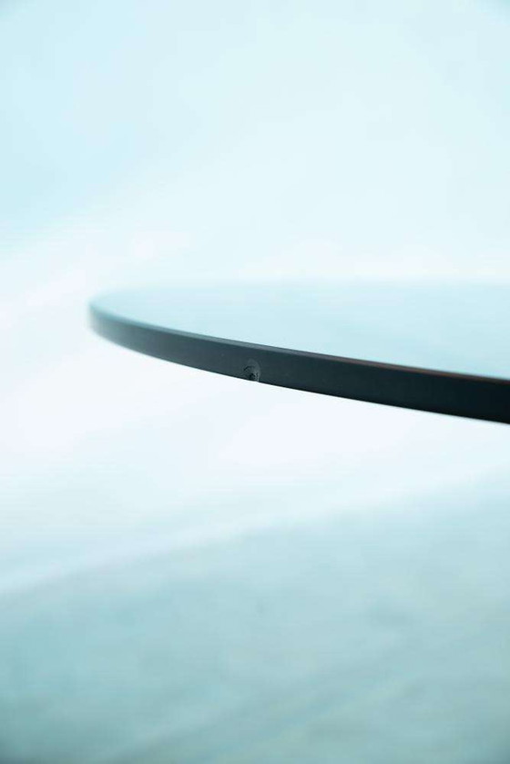 Image 1 of Space Age minimalistischer Couchtisch, Couchtisch aus Rauchglas