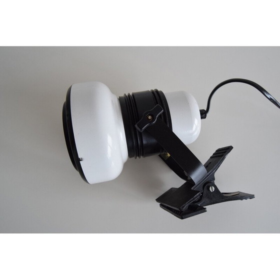 Image 1 of Vintage Wandlampe aus lackiertem Metall und Kunststoff, Ungarn 1970