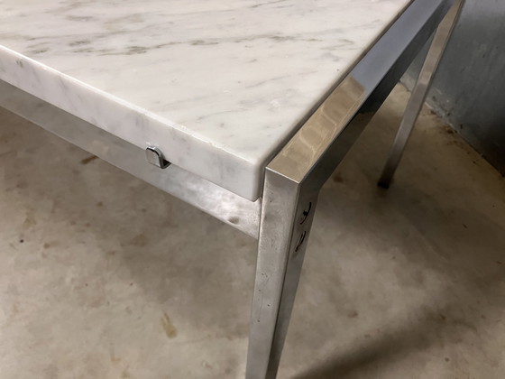 Image 1 of Marmor Couchtisch Chrom Mid Century