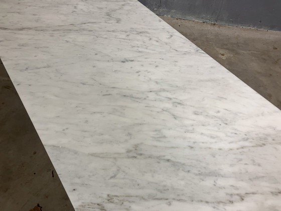 Image 1 of Marmor Couchtisch Chrom Mid Century