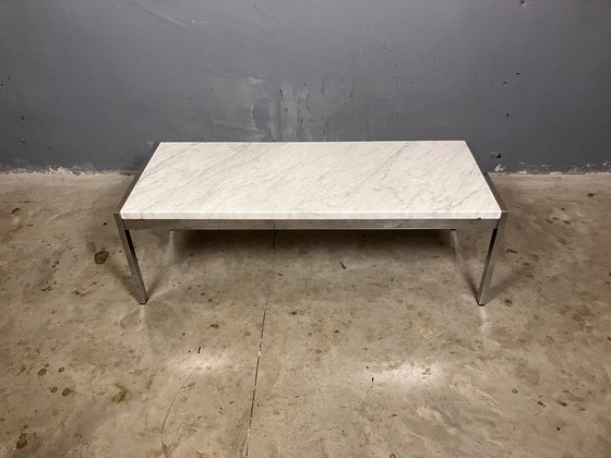Image 1 of Marmor Couchtisch Chrom Mid Century