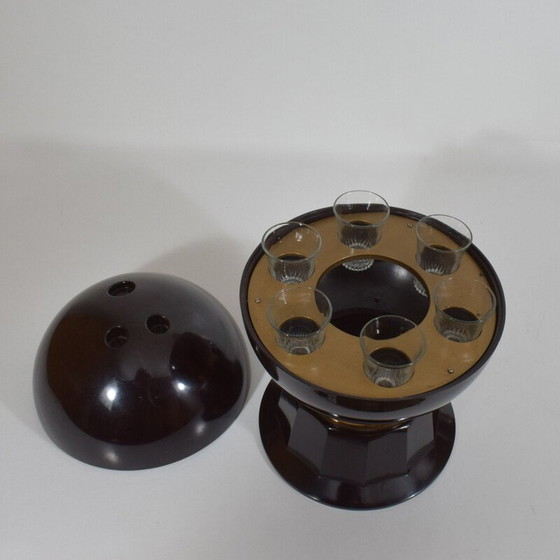 Image 1 of Vintage Schnapsschrank aus Bakelit von EVANS, U.S.A.1940