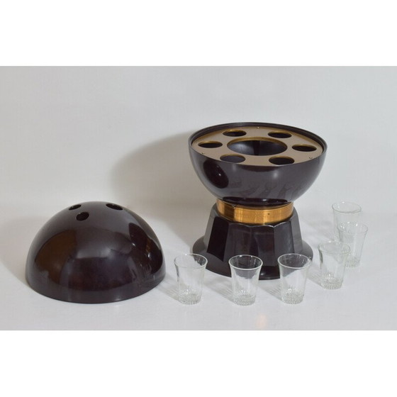 Image 1 of Vintage Schnapsschrank aus Bakelit von EVANS, U.S.A.1940