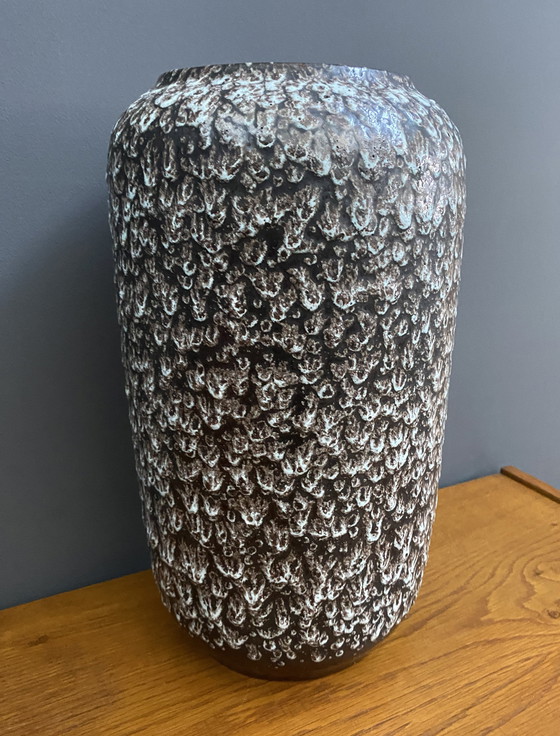 Image 1 of Große keramische Vase schwarz und weiß von Scheurich Deutschland Modell 546-40