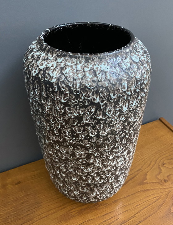 Image 1 of Große keramische Vase schwarz und weiß von Scheurich Deutschland Modell 546-40